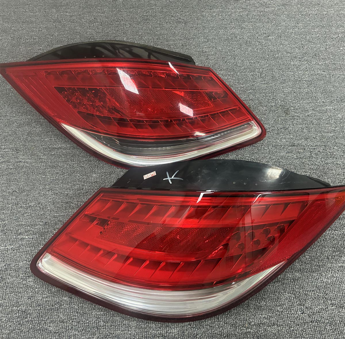 Used Rear Tail Light Assembly Pair For Porsche Boxster Cayman 987.2 2009‑2012 OE 98763142503, 98763142604