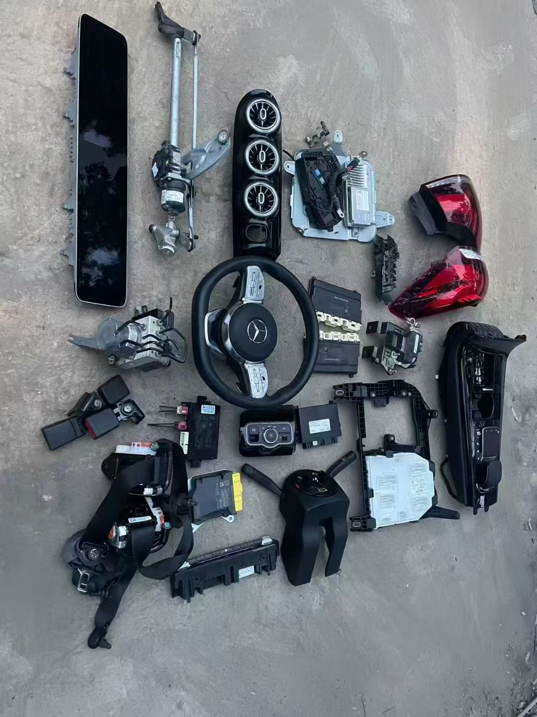 Used Full Set Electronic Interior Parts For Mercedes‑Benz A‑Class W177 V177 A200 A200L MBUX - Image 2