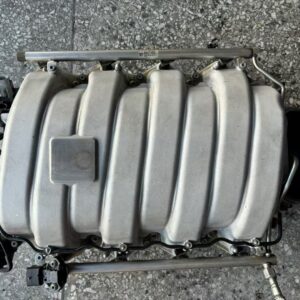 Used Original Intake Manifold for Mercedes‑Benz M156 AMG 6.2L V8, Hand‑Badged Affalterbach AMG Plate