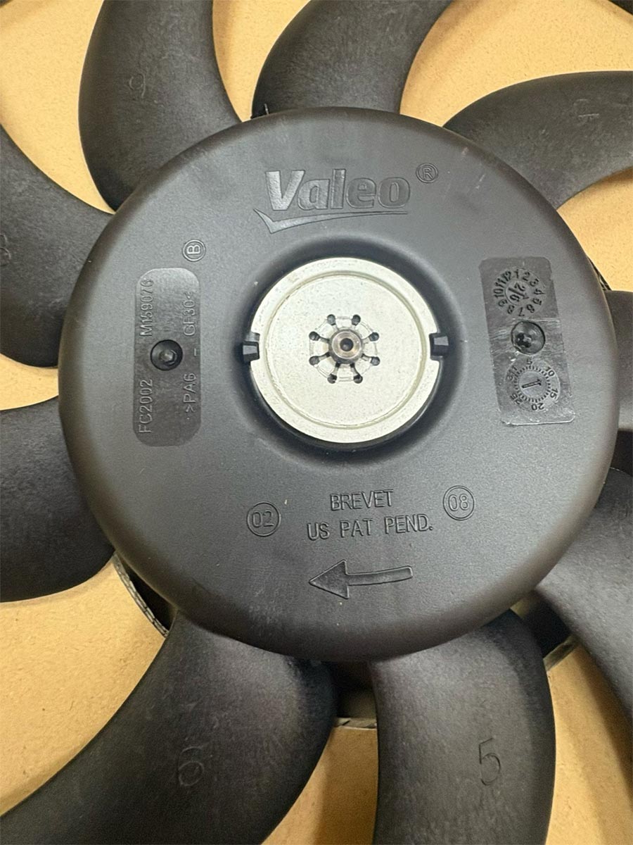 Valeo Radiator Cooling Fan Set (Main + Auxiliary Fan) OE 8K0959455T 8K0959455E For Audi A4 B8, A5, Q5 8R 2008‑2017 - Image 4