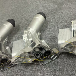 Aluminium Upgraded Oil Filter Housing Assembly With Cooler For BMW B48 B46 F20 F30 G30 G01 G08 iX3