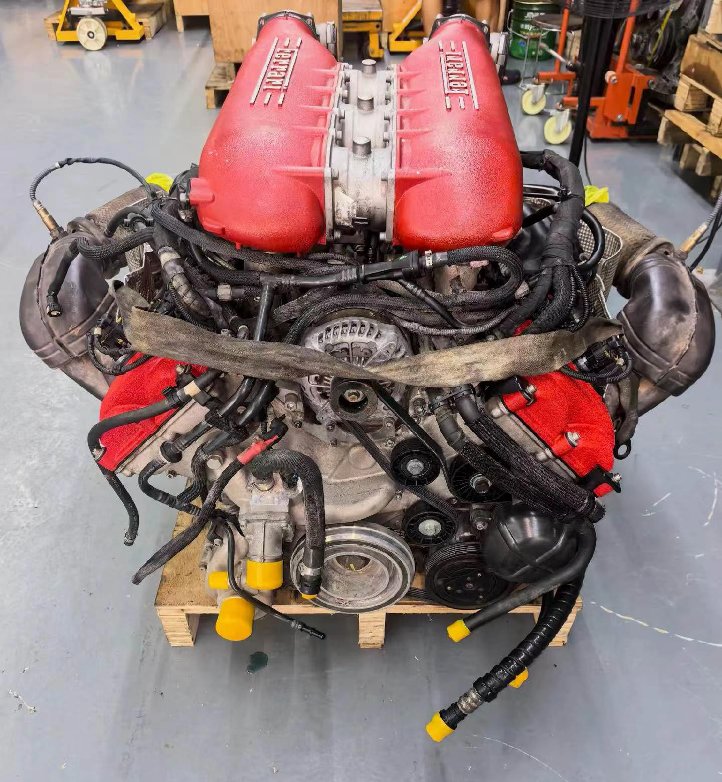Used Complete Engine Motor F136‑FB For Ferrari 458 Italia / Spider 4.5L V8 2010‑2015 | OE:284066 - Image 4